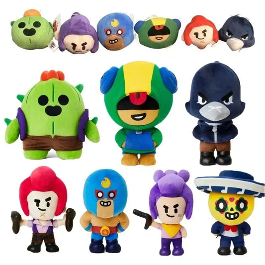  Cartoon Supercell Leon Spike Plush Toy Cotton Pillow Dolls Game Characters Game Peripherals Clash of Clans