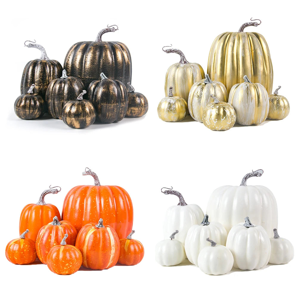 Calabazas Artificiales Decoraciòn